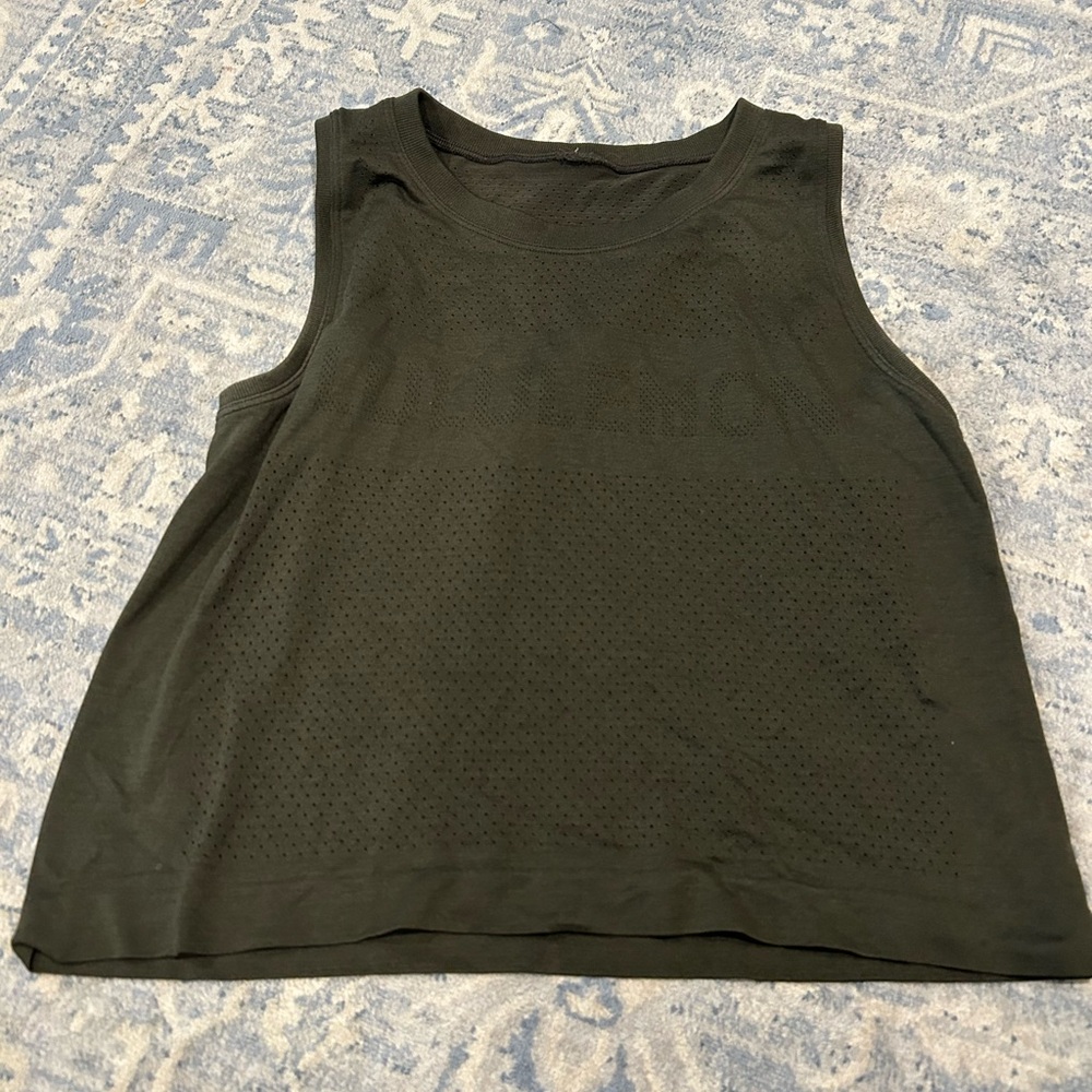 Lululemon Swiftly Tech Tank 6 Olive